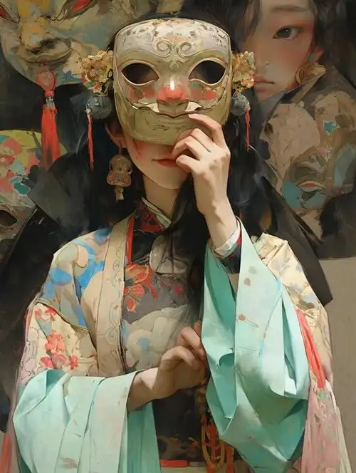 夏日重现动画卡片配图